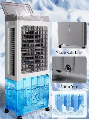 Climatiseur mobile ECO 5 BIOCLIM 5000 m³/h