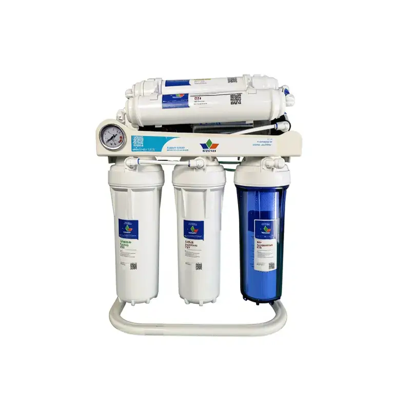 Osmoseur 7 ST TECOMEN 75 GPD avec système de filtration de l’eau à 7 étapes.
