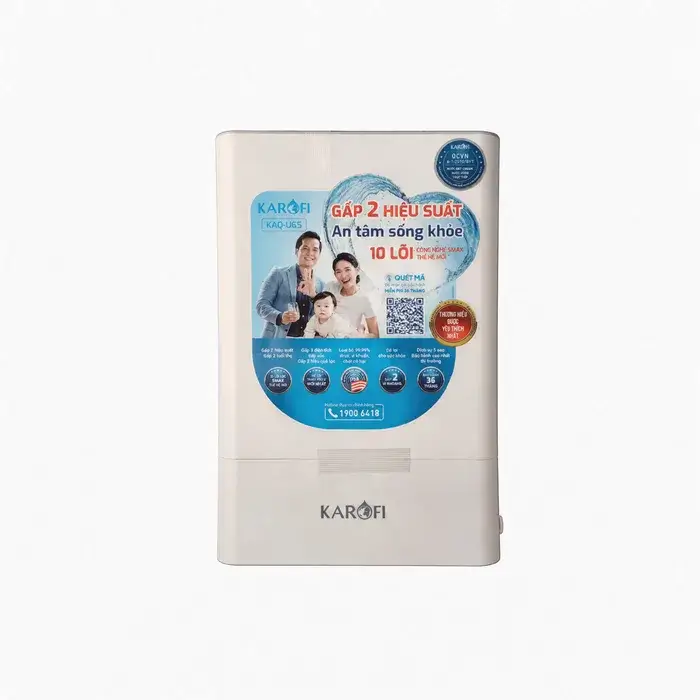 Osmoseur KAROFI KAQ-U65 10 Étapes avec système avancé de filtration et de purification de l’eau.