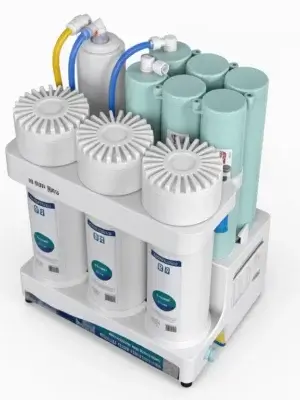 Système de filtration KAROFI U05 10 ST 100 GPD pour le traitement et la purification de l’eau à domicile.